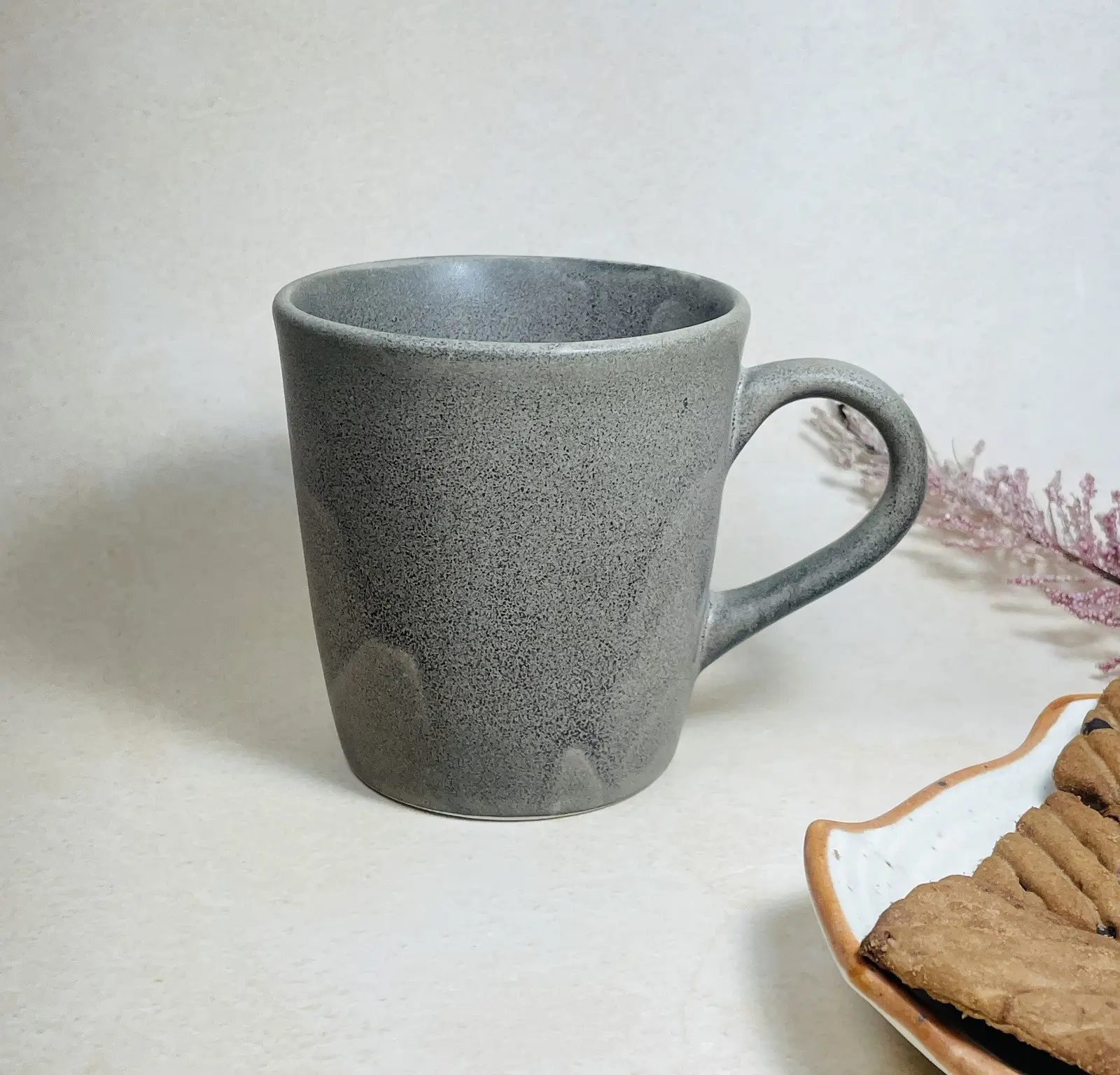 Ceramic Coffee Mug Matt Texture with surrounding