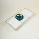 Ceramic Dip Sauce Tray With 3 Compartment