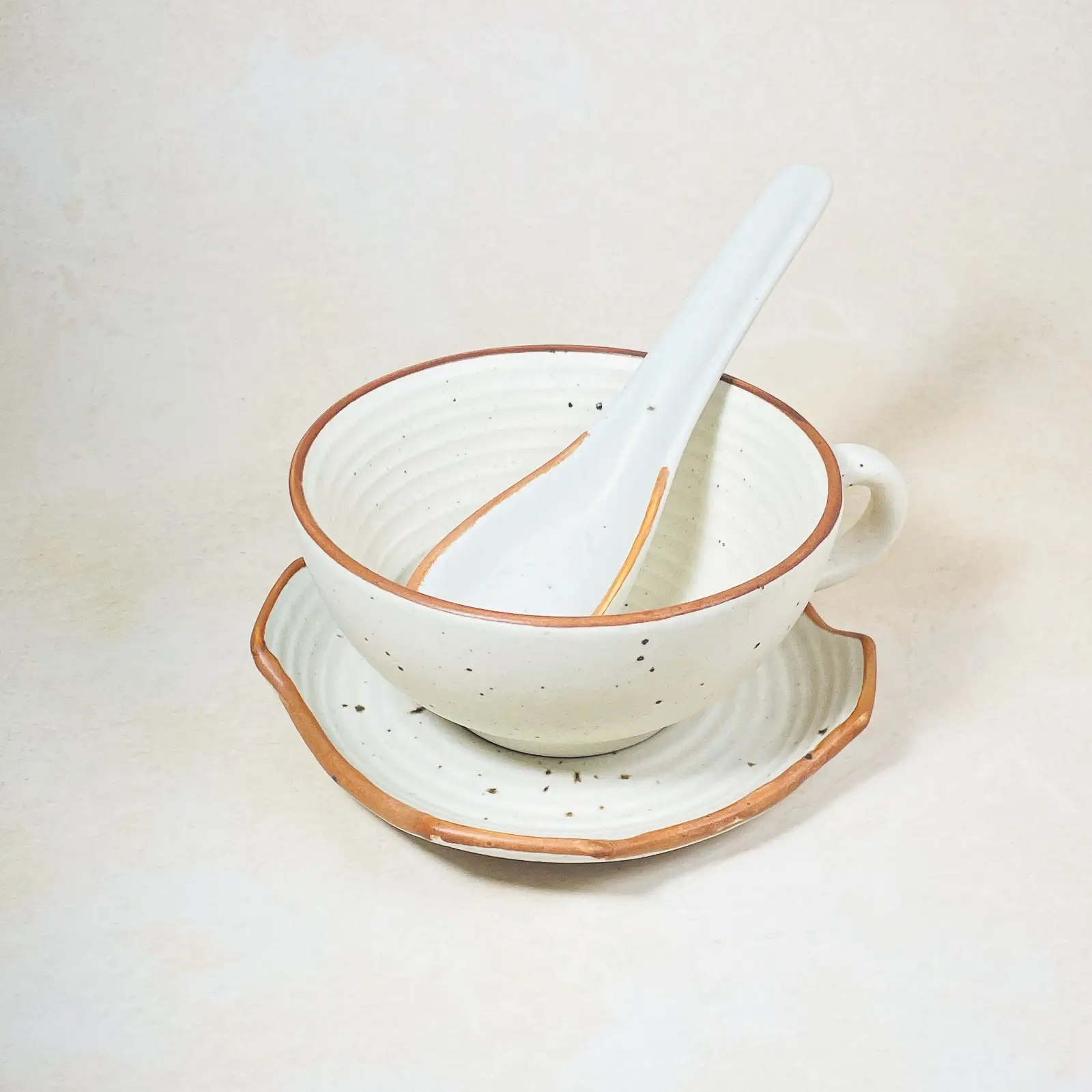 Handcrafted Ceramic Soup Set Handcrafted Ceramic Soup Set