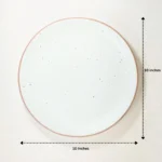 Handcrafted Handmade Ceramic Stoneware Dinner Plate