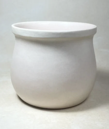 Ceramic Matki Pot Cream 1