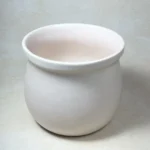 Ceramic Matki Pot Cream