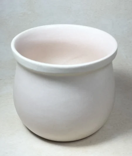 Ceramic Matki Pot Cream