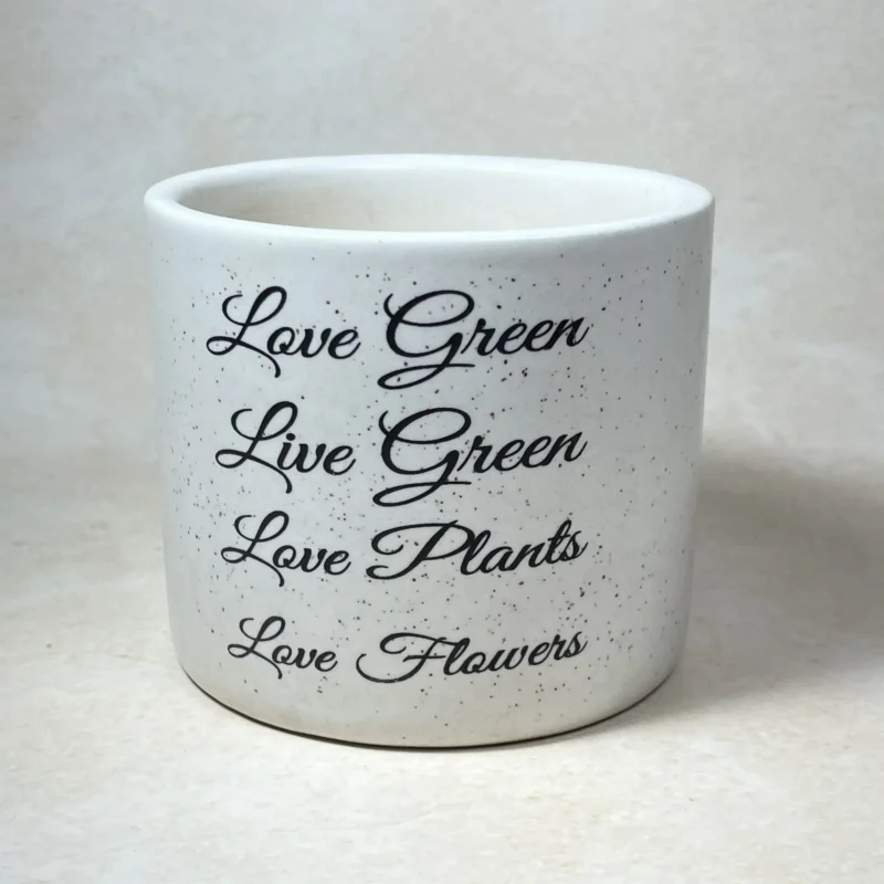 Slogen Printed Ceramic Planter 3