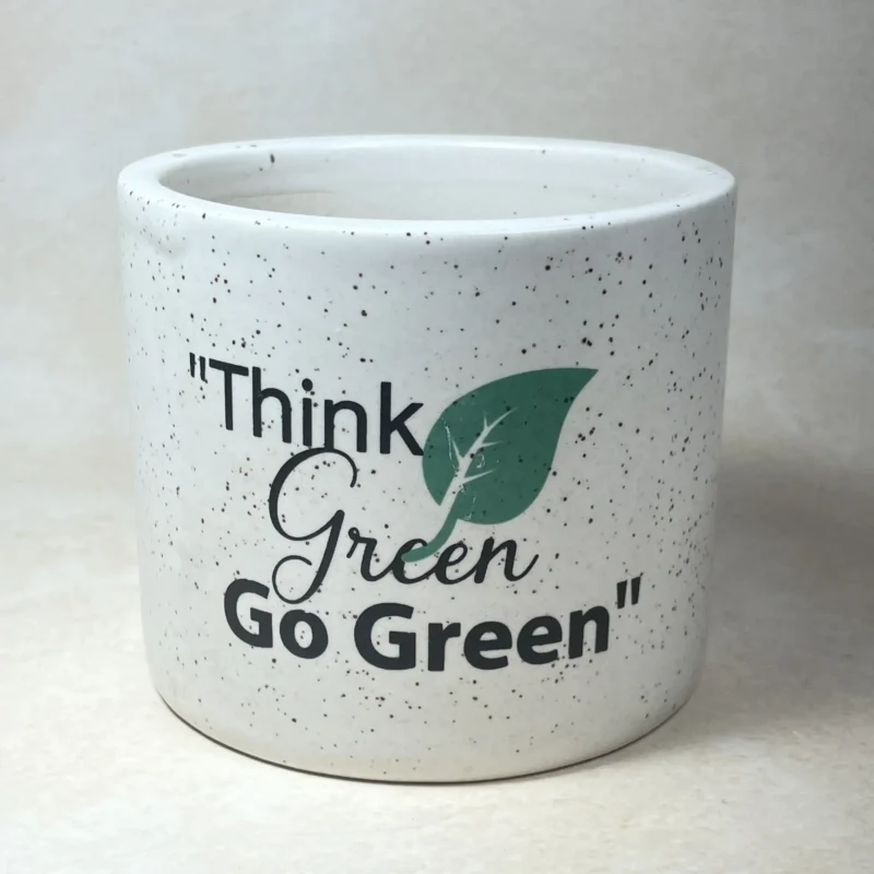 Slogen Printed Ceramic Planter 5