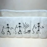 FolkArt Ceramic Pot