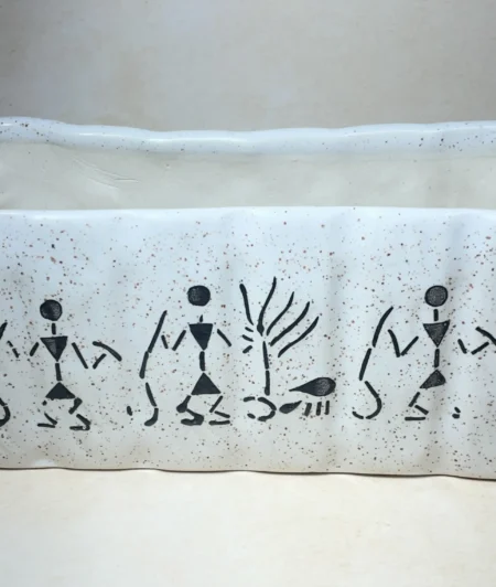 FolkArt Ceramic Pot
