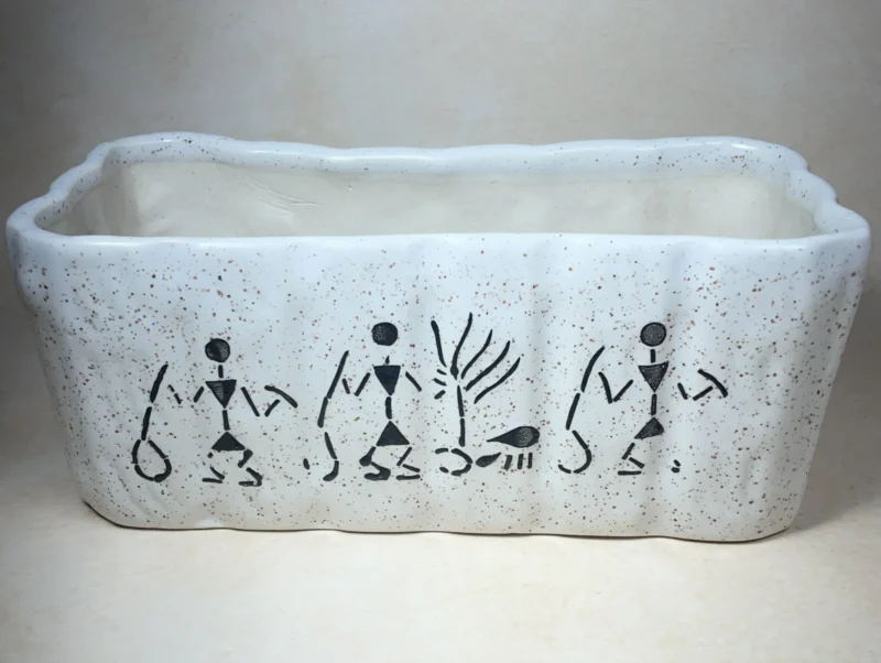 FolkArt Ceramic Pot