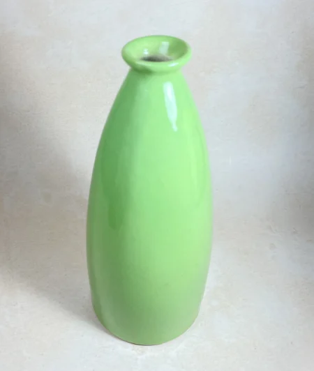 Nozzle Shape Flower Vase Green